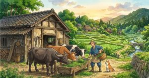 Daily Feeding Chart for Dairy Cows and Buffalo - febprospera farm